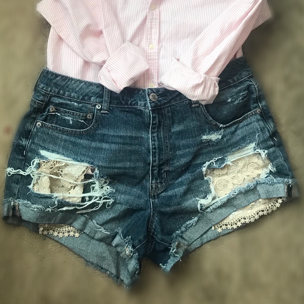 High waisted festival shorts☀️